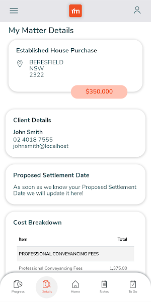 RM Property Conveyancing Screenshot 3