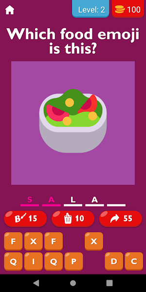 Guess The Food By Emoji Screenshot 2