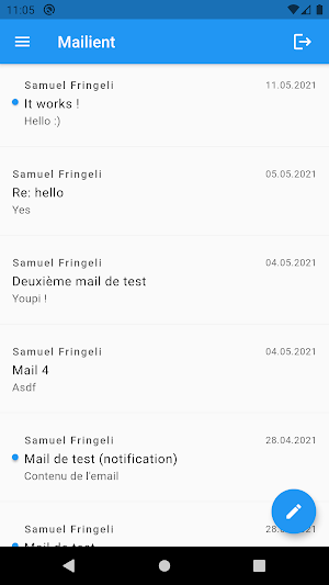 Mailient Screenshot 1