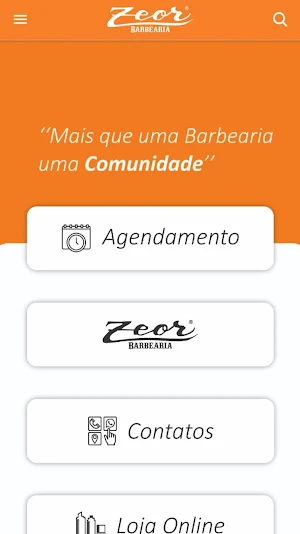 ZEOR Barbearia Screenshot 1