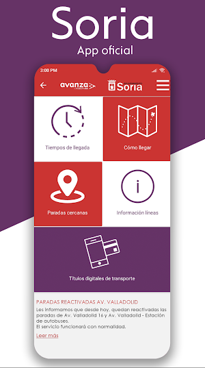 Avanza Soria Screenshot 0