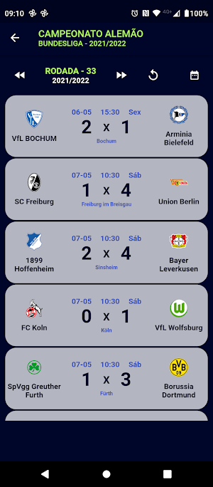 Campeonato Alemão - Bundesliga Screenshot 2