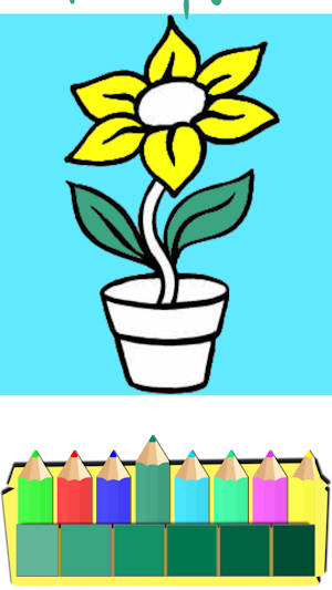 Flower Coloring Book Screenshot 2