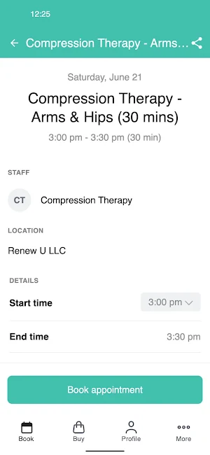 Renew U Wellness Spa Screenshot 2