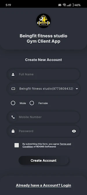 Beingfit Fitness Studio Screenshot 2