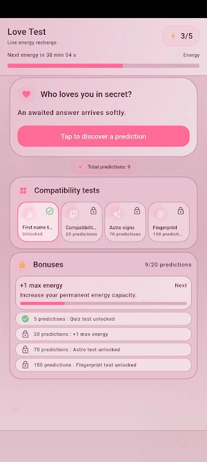 Love Test – Who loves you? Screenshot 0