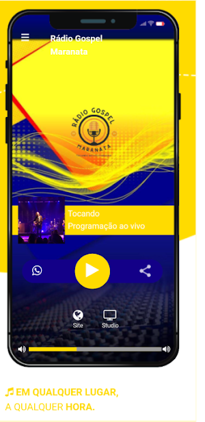 Rádio Gospel Maranata Screenshot 2