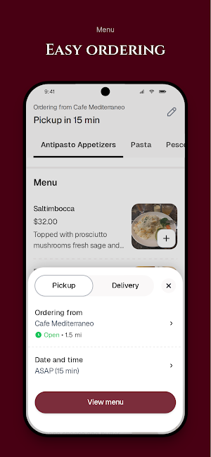Cafe Mediterraneo Screenshot 2