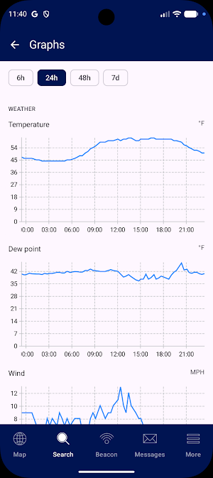 aprs.fi – APRS app Screenshot 3