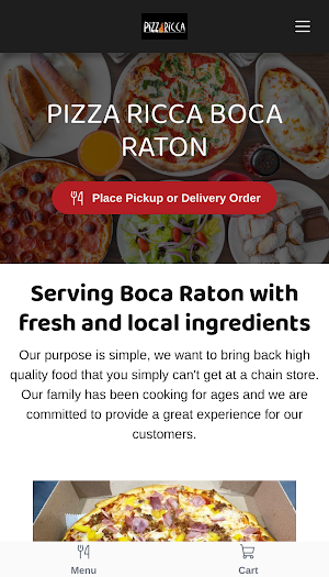 Pizza Ricca Boca Raton Screenshot 0