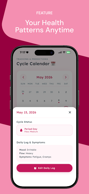 CyclePrivate: Period Tracker Screenshot 3