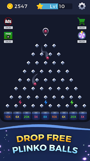 Lucky Plinko: Ball Drop x1000 Screenshot 0