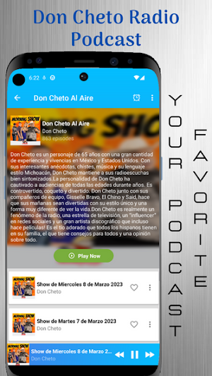 Don Cheto Radio Podcast Screenshot 1