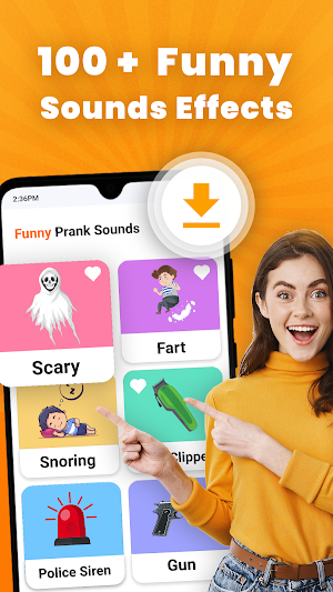 Funny sounds prank app Screenshot 0