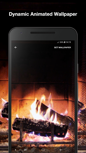 3d Fireplace Wallpaper Pro Screenshot 1