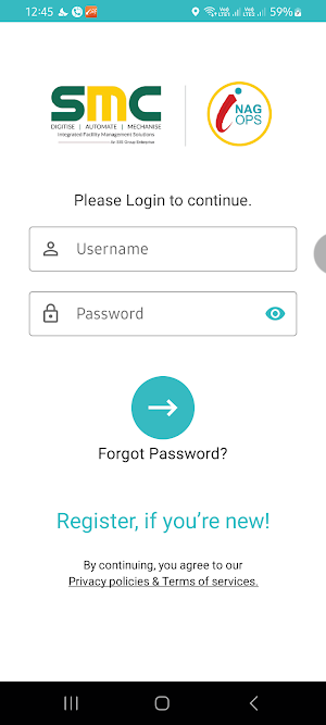 SmartCadre Lite NAG Ops Screenshot 1