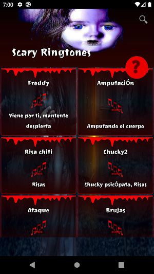 Terror ringtones for calls Screenshot 0