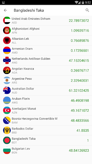 currency & Gold Price in Bangl Screenshot 1