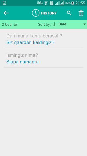 Uzbek Indonesian Translator Screenshot 3
