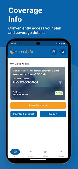 HomeSafe Screenshot 1