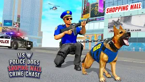 US Police Dog Shopping Mall Crime Chase Screenshot 3