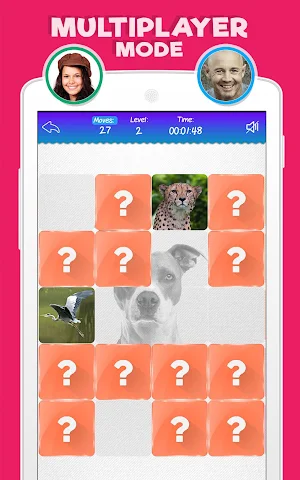 Memory Game: Animals Screenshot 2