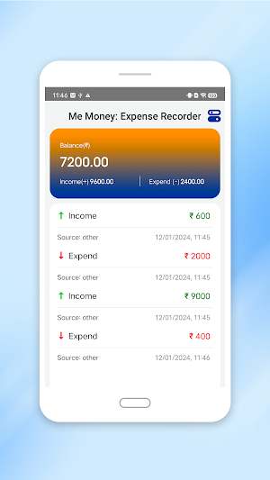 Me Money: Expense Recorder Screenshot 3