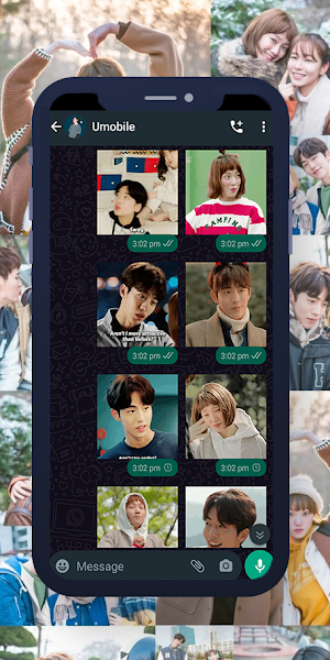 Kim Bok-joo Animated WASticker Screenshot 2