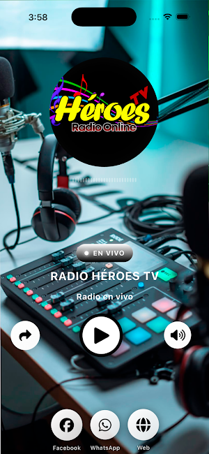 Radio Héroes TV Screenshot 0