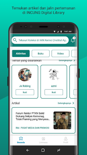INCUNG Digital Library Screenshot 3