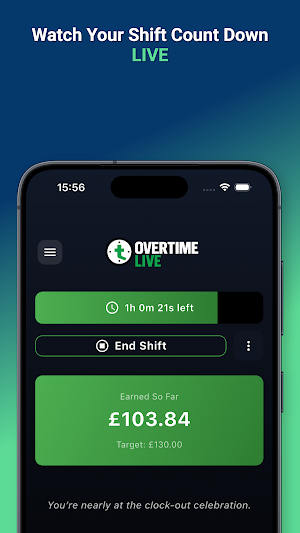Overtime Live - Shift Tracker Screenshot 0