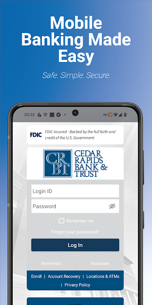 Cedar Rapids Bank Personal Screenshot 0