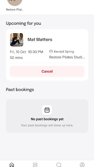 Restore Pilates Studio Screenshot 1