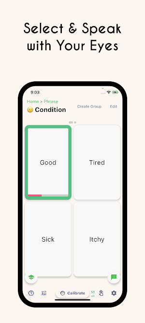 Messay2 - Talk with Your Eyes Screenshot 2