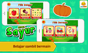 Belajar Sayur + Suara Screenshot 1