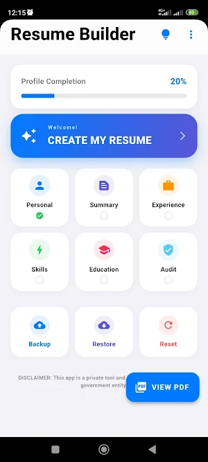 US Resume Builder: ATS Format Screenshot 0