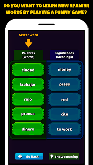 Spanish Word Game Screenshot 0