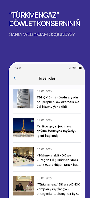 Turkmengaz Screenshot 2