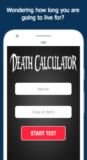 When Will I Die:  Death Countdown Calculator Prank Screenshot 0