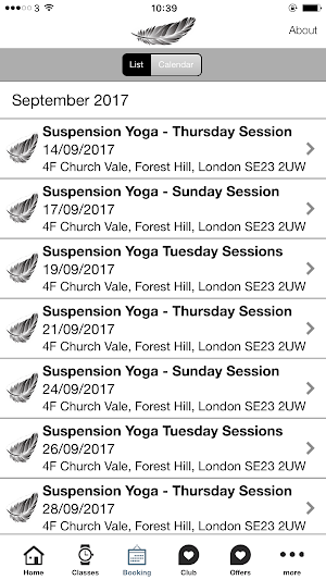 Suspension Yoga Screenshot 2