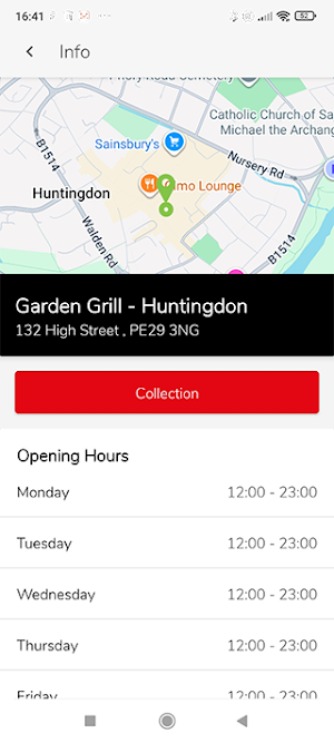 Garden Grill - Huntingdon Screenshot 1