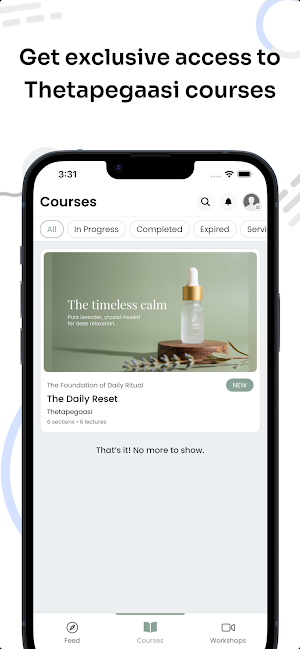Thetapegaasi Wellness Screenshot 2