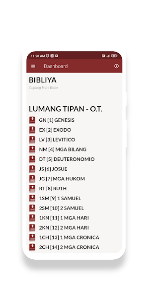 Tagalog Bible Screenshot 0