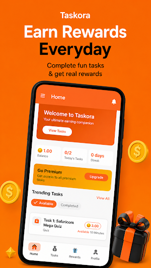 Taskora- Task & Earn Screenshot 0