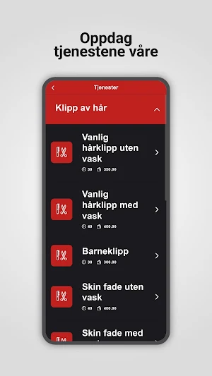 Lodge barber Grunerløkka Screenshot 1