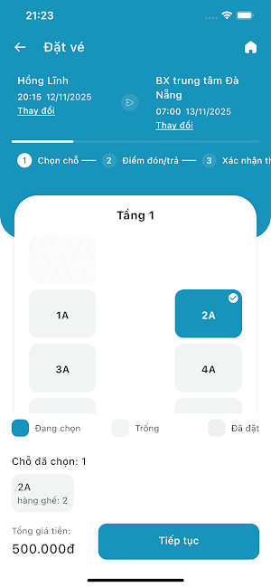 Nhà Xe Thiên Cầm 38 Screenshot 2