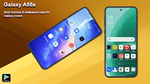Theme for Samsung A55 Launcher Screenshot 0