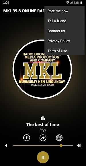 MKL Online Radio Screenshot 3