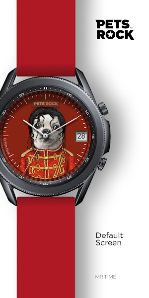 Pop | Pets Rock watch face Screenshot 1