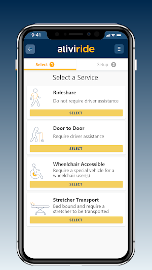 AliviRide Screenshot 2